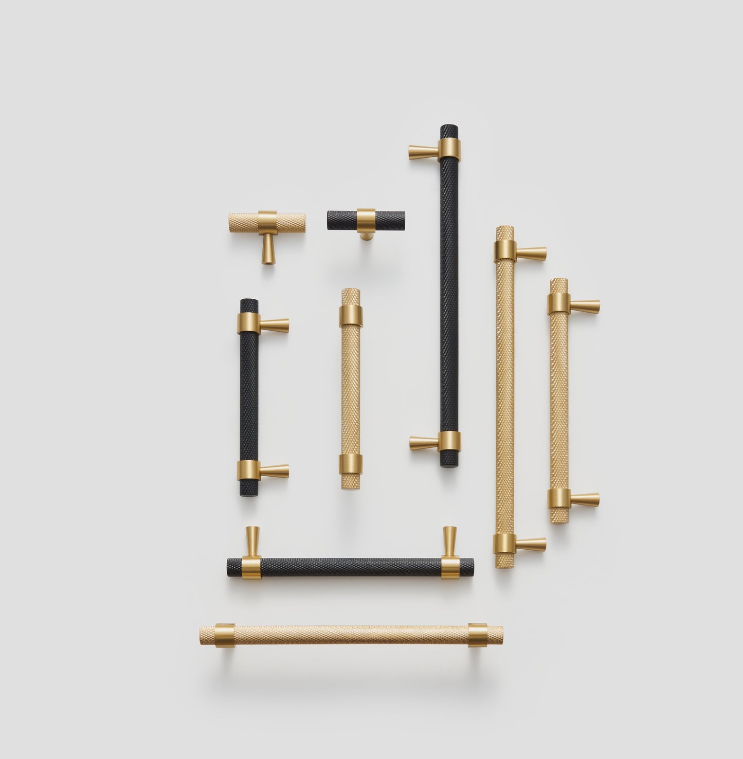 Knurled Handle | Brass