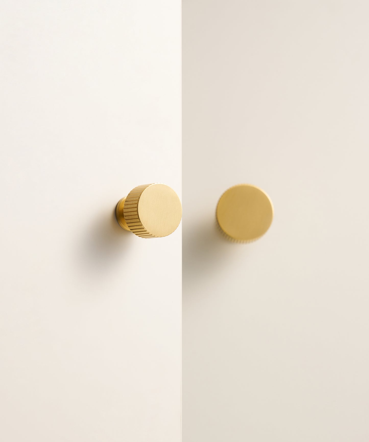 Linear Solid Brass Knob | Brass