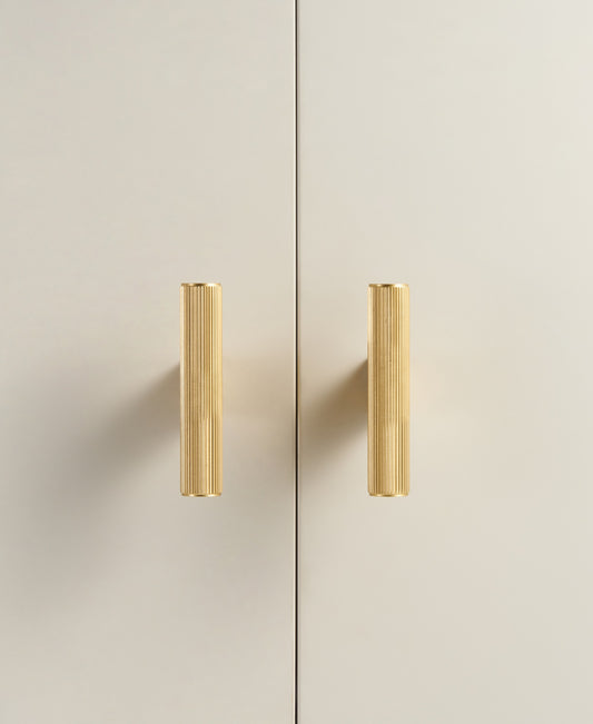 Linear  Solid Brass T-Bar Pull | Brass