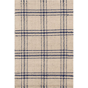 Cooper Navy Jute Doormat | 60cm x 91cm