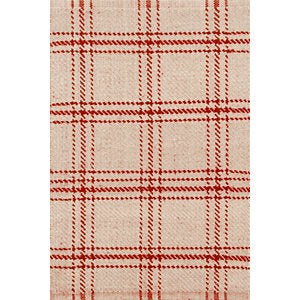 Cooper Red Jute Doormat | 60cm x 91cm