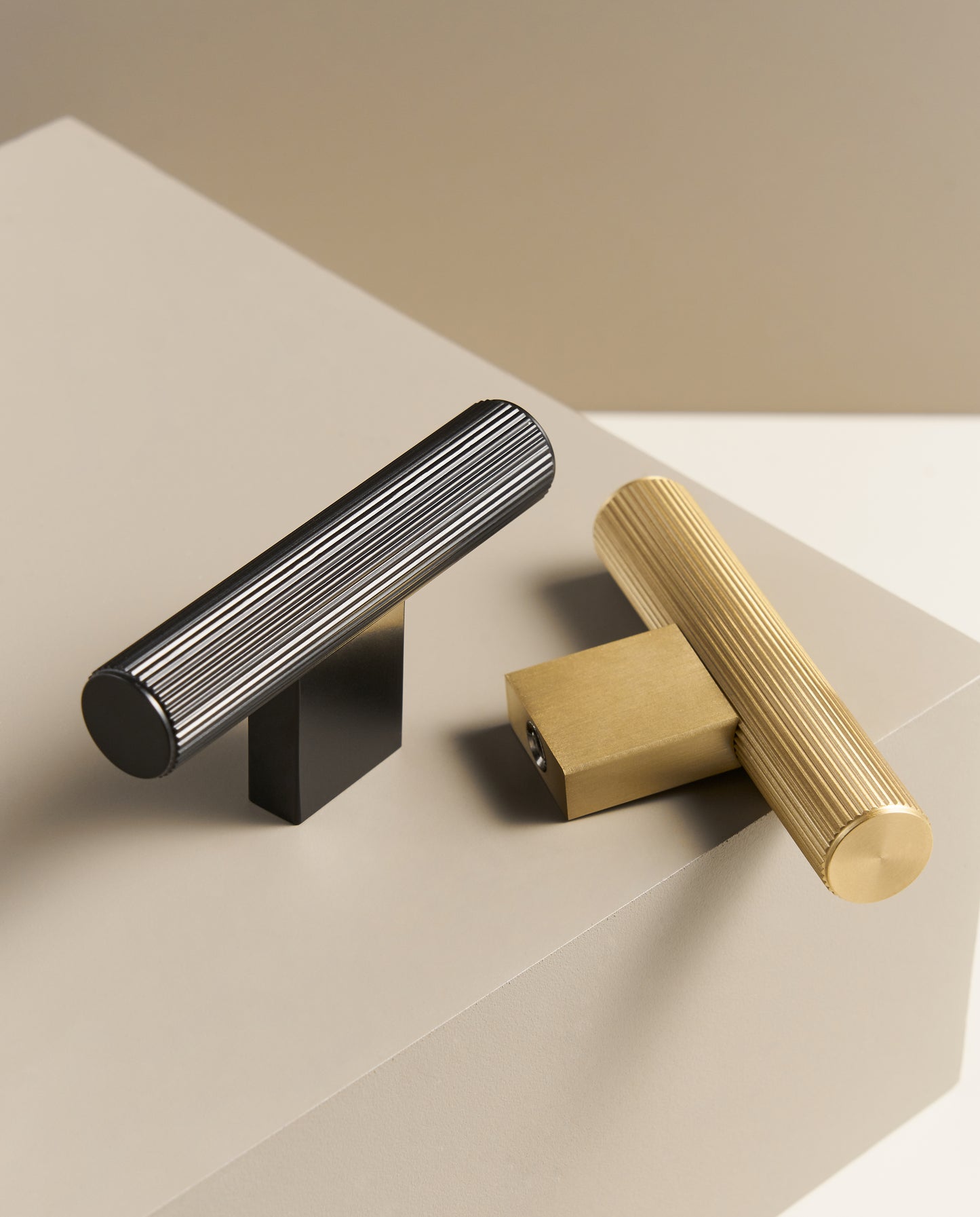 Linear  Solid Brass T-Bar Pull | Brass