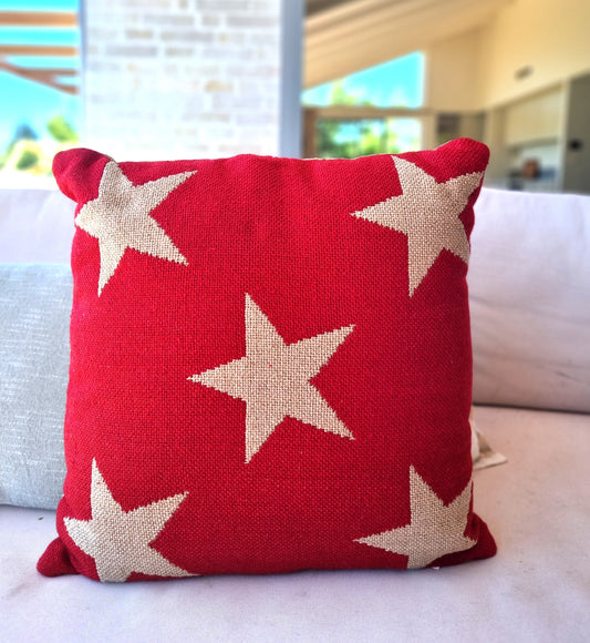 Outdoor Star Red Cushion